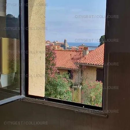 Apartment 5vse-lam4 Faubourg T2 Proche Vue Degagee Collioure